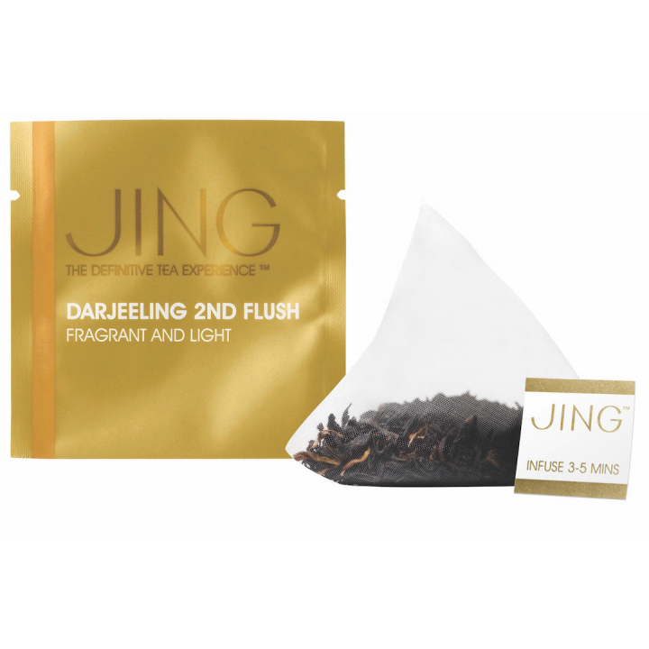 【旧パッケージ特価】 JINGTEA ジンティー ダージリン セカンドフラッシュ ティーバッグ 25袋