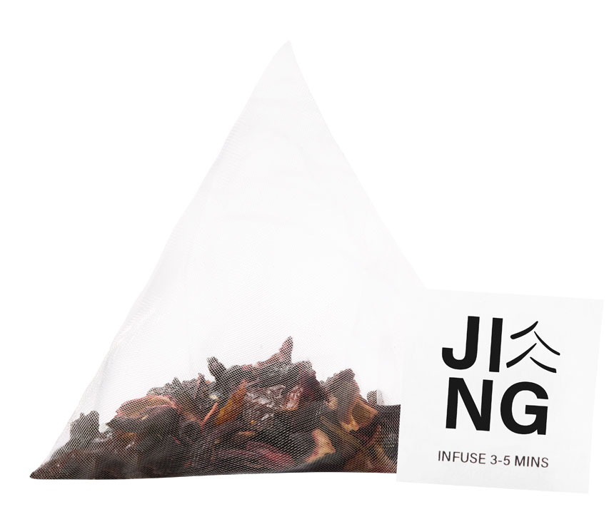 JINGTEA ジンティー ブラックカラント＆ハイビスカス ティーバッグ 25袋