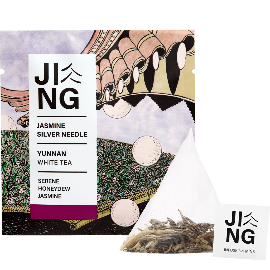 JINGTEA ジンティー ジャスミン シルバーニードル ティーバッグ 10袋