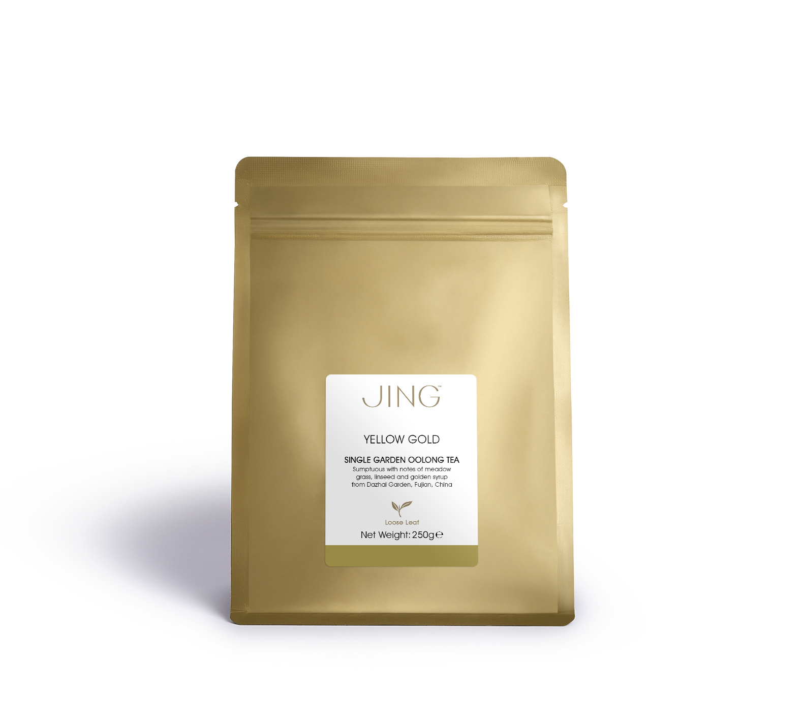 JING TEAイエローゴールドウーロン(安渓黄金桂) 250g