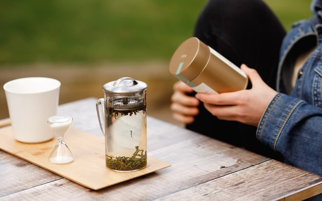 お湯から茶葉を抽出して作るのがオススメ