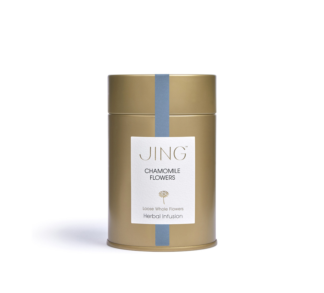 JINGTEA ジンティー カモミールフラワーズ 茶葉 35g缶