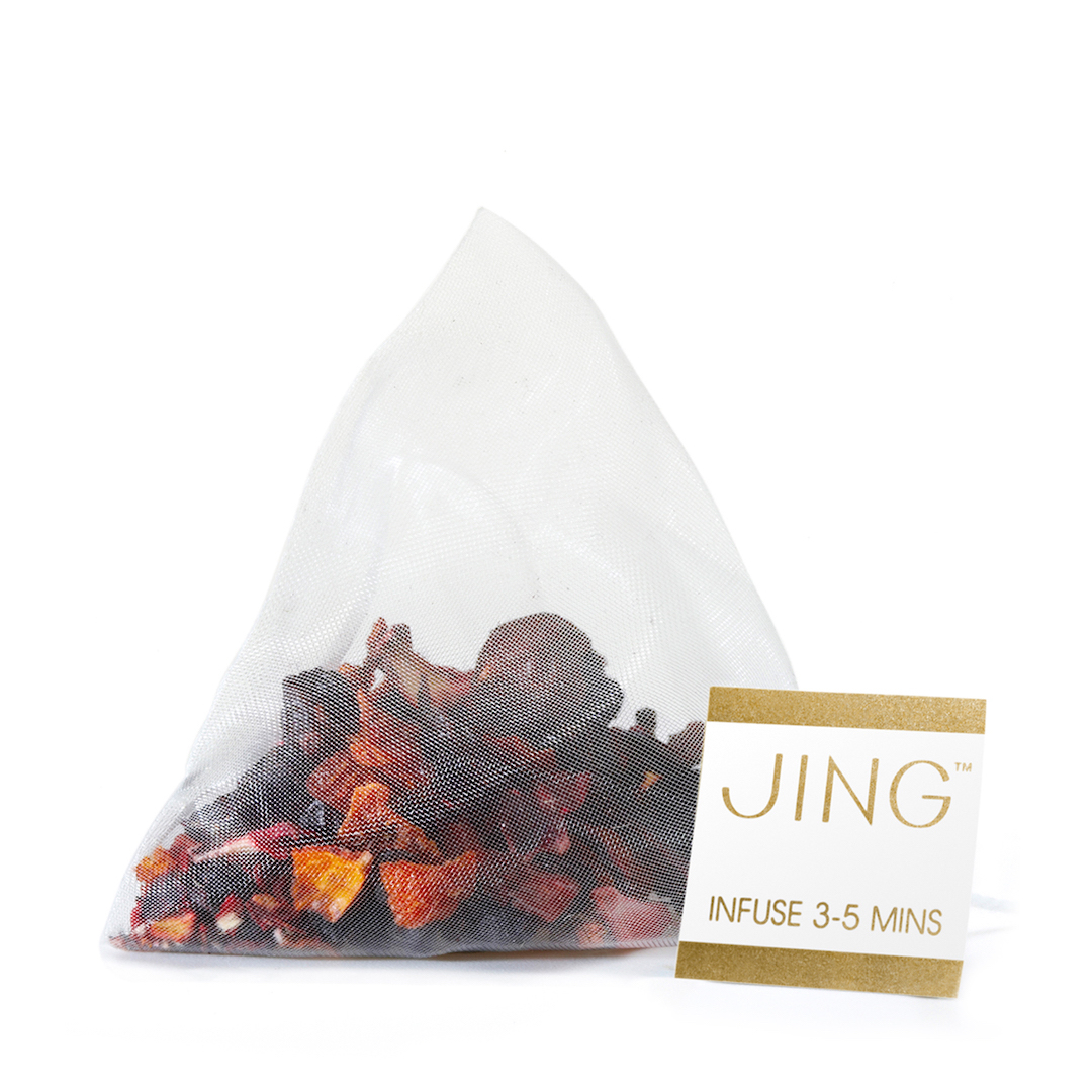 JINGTEA ジンティー ブラックカラント＆ハイビスカス ティーバッグ 10袋