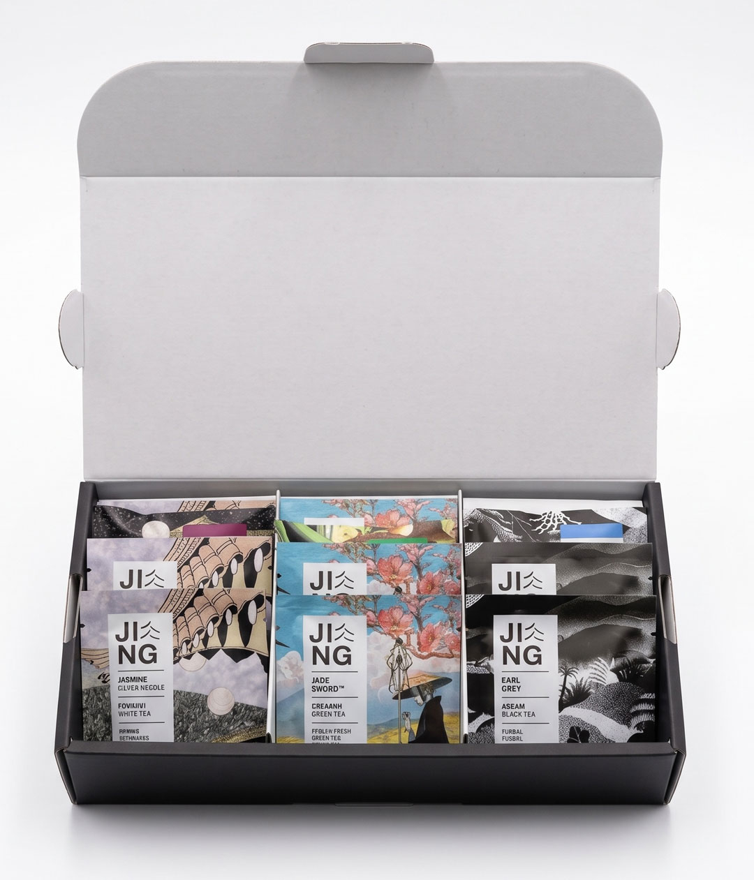 【ギフトBOX付き】JINGTEAセレクションセット（3種×4袋）