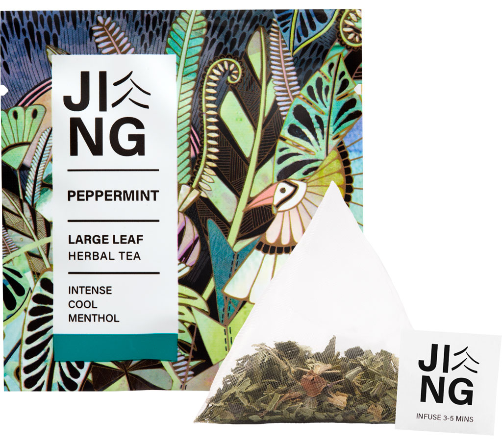 JINGTEA ジンティー ペパーミント ティーバッグ 10袋