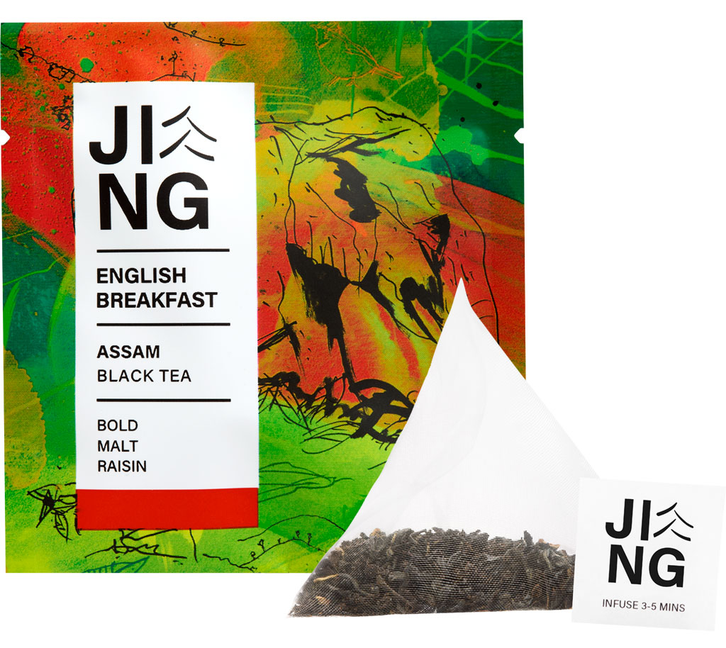 JING TEA ジンティー アッサム (イングリッシュ)ブレックファーストティーバッグ 10袋