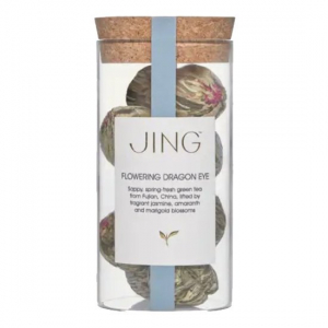 JINGTEA ジンティー Flowering Tea/工芸茶 ドラゴンアイ 10個入瓶