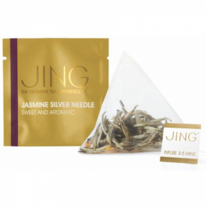 【100袋入り】JINGTEA ジンティー ジャスミン シルバーニードル ティーバッグ