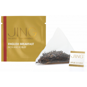 【100袋入り】JING TEA ジンティー アッサム(イングリッシュ）ブレックファースト ティーバッグ