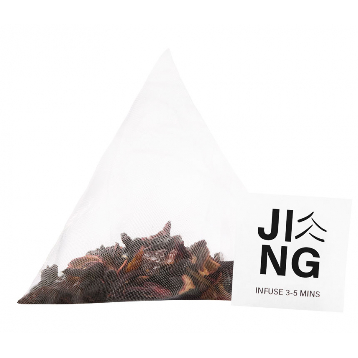 JINGTEA ジンティー ブラックカラント＆ハイビスカス ティーバッグ 25袋