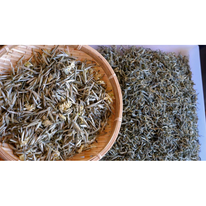 JINGTEA ジンティー ジャスミン シルバーニードル 茶葉 100g