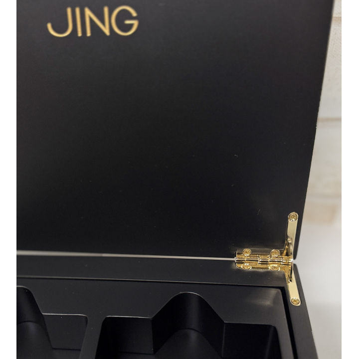 【会員限定価格有り】JINGTEAゴールド箔押し 豪華木箱入りティーバッグセット（4種×4袋）