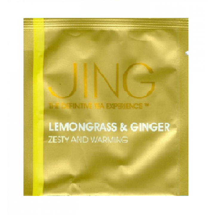JINGTEA ジンティー レモングラス＆ジンジャー ティーバッグ 10袋