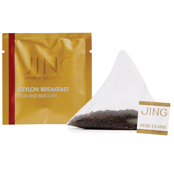 【100袋入り】JINGTEA ジンティー セイロン ブレックファースト ティーバッグ