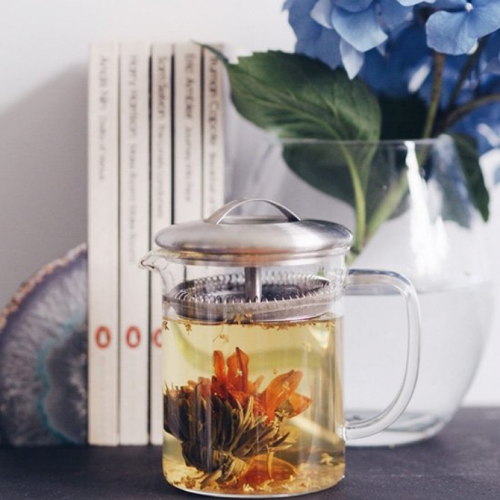 Flowering Tea/工芸茶 ジャスミンリリー 10個入瓶